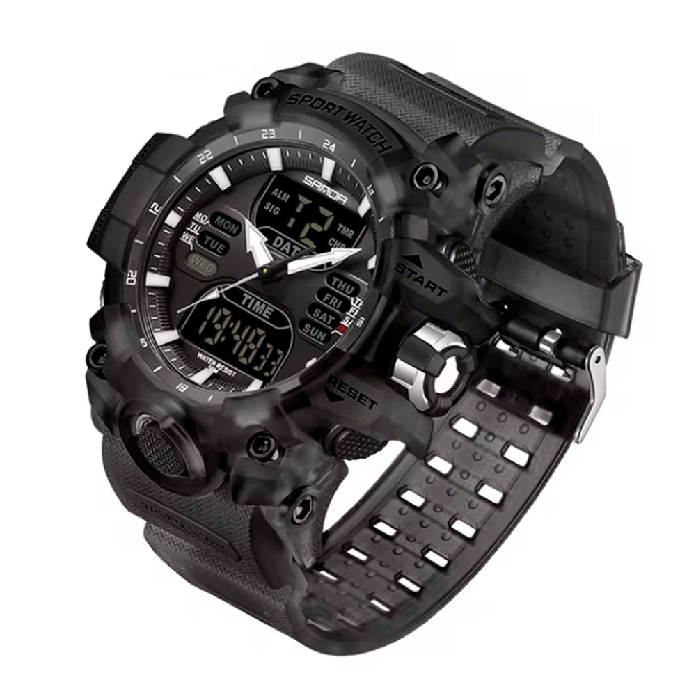 RELOJ 017 MATE NEGRO - SANDA