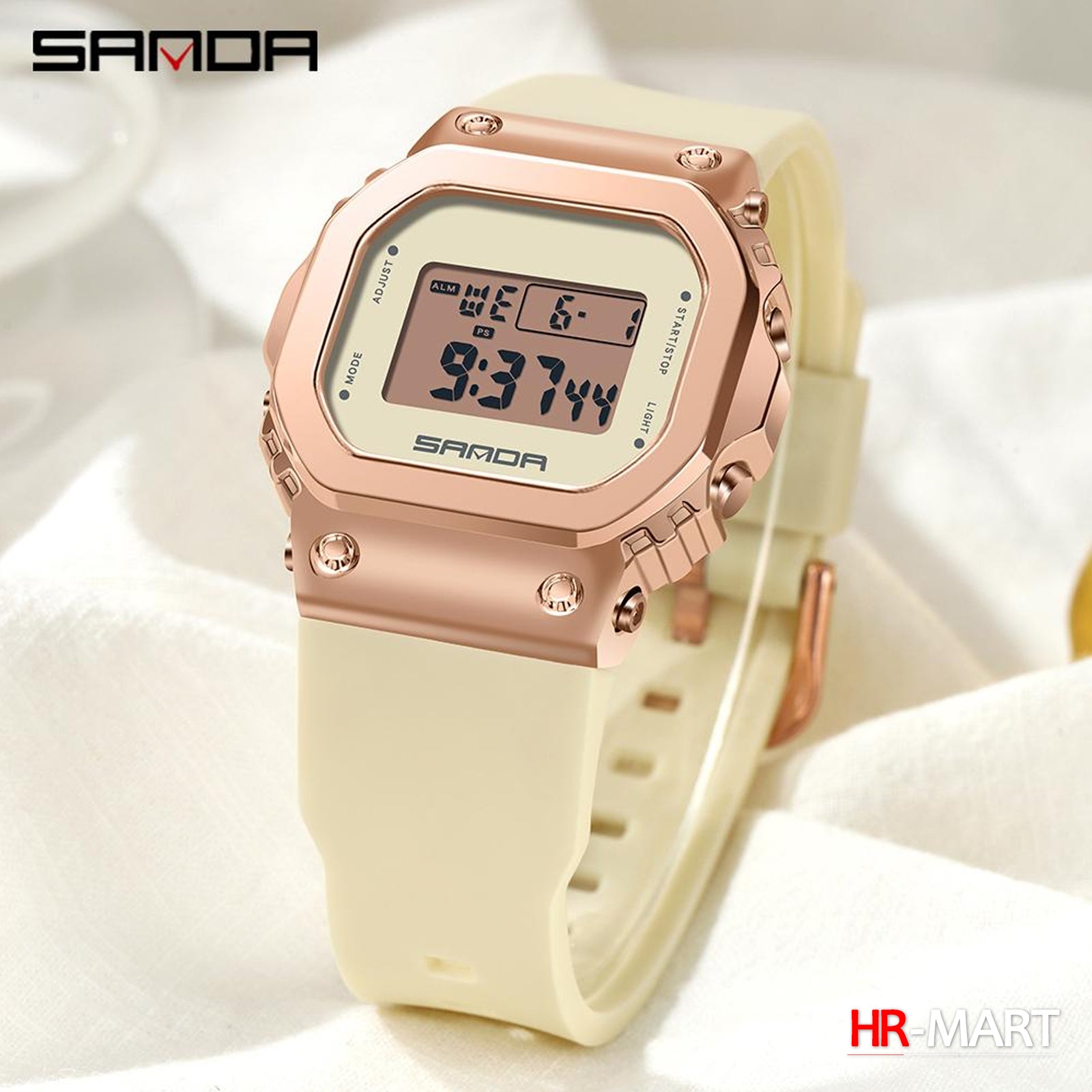 RELOJ SANDA 002 HUESO ROSE MUJER