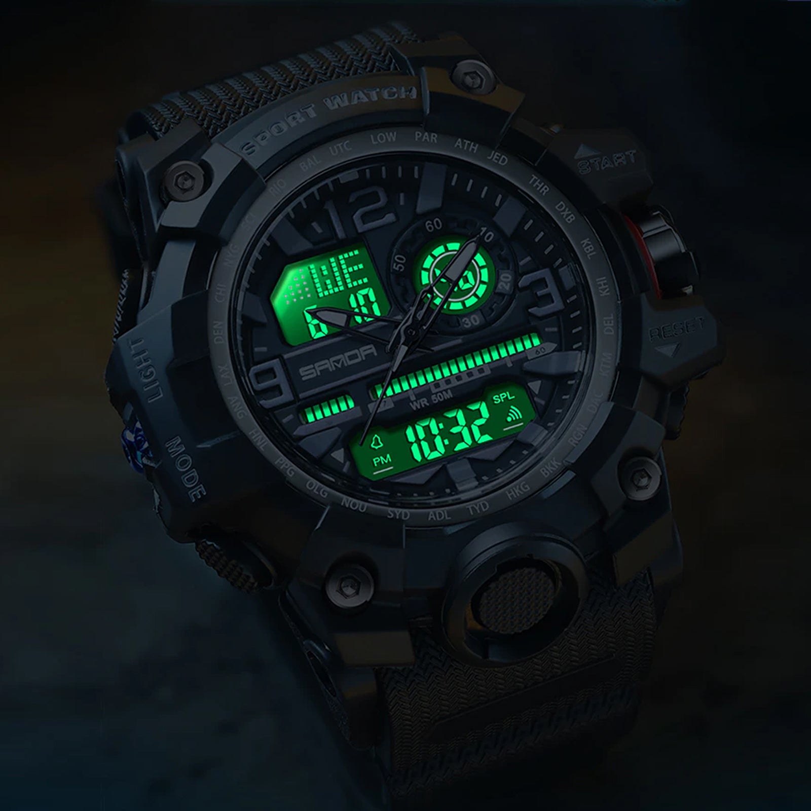 RELOJ 012  MASTERSHOCK - SANDA